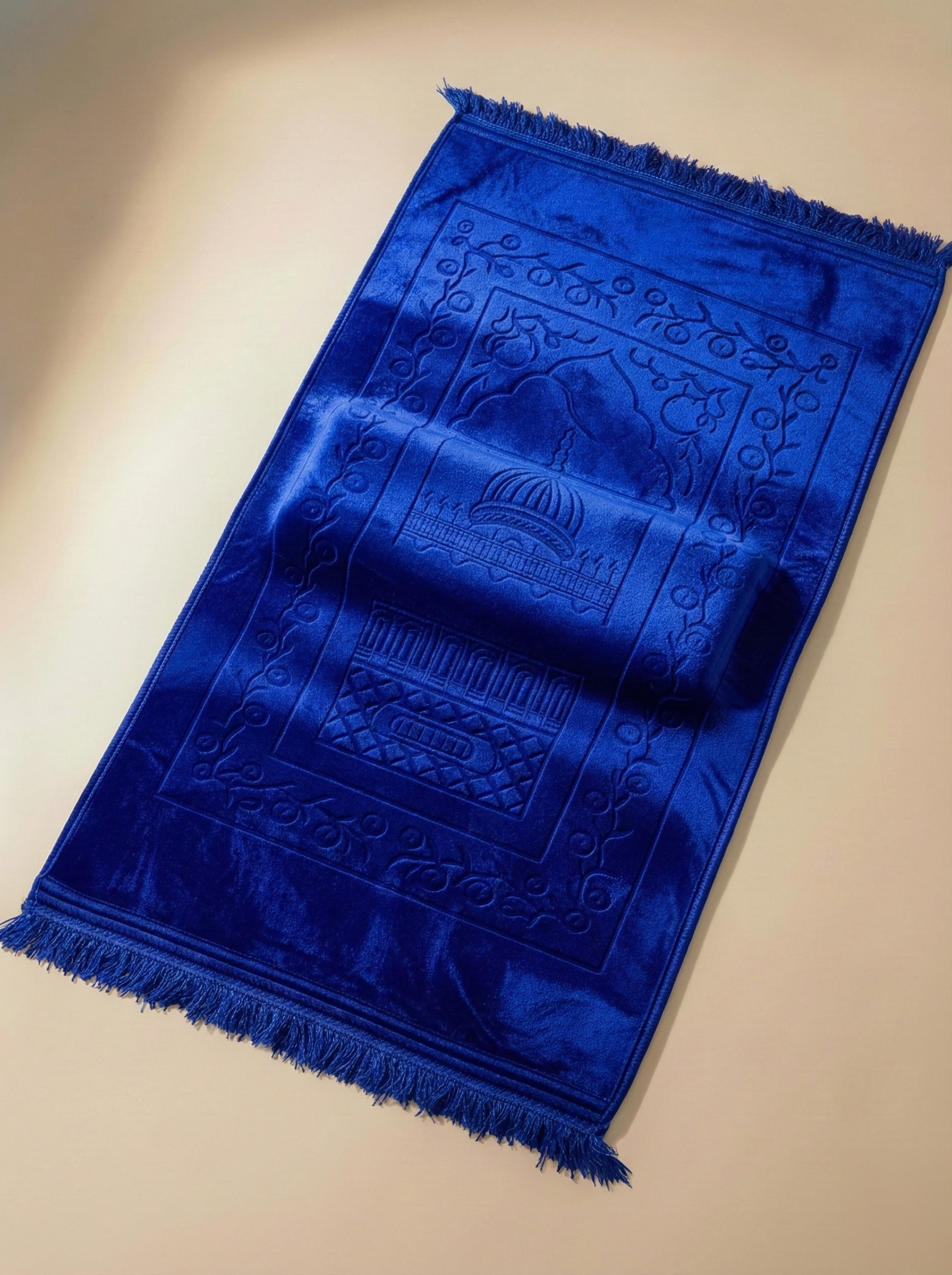 Tapis couleur Bleu profond
