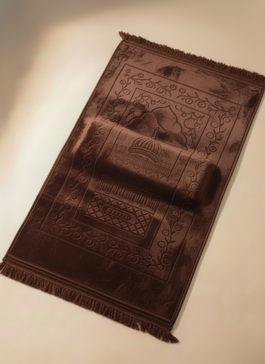 Tapis couleur Marron